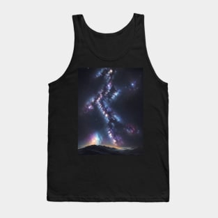 cosmos in the night sky Tank Top